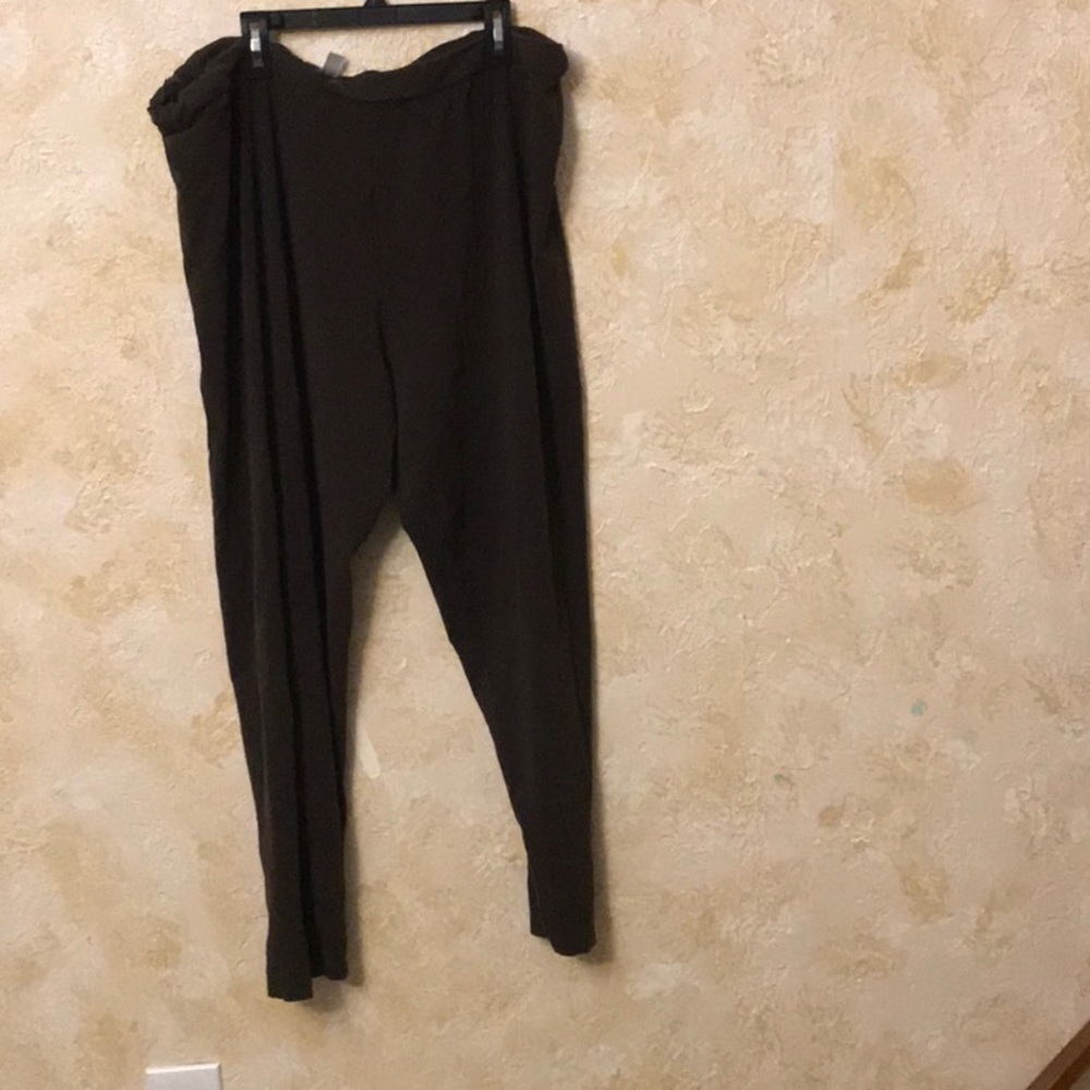 Comfortable plus size brown legging